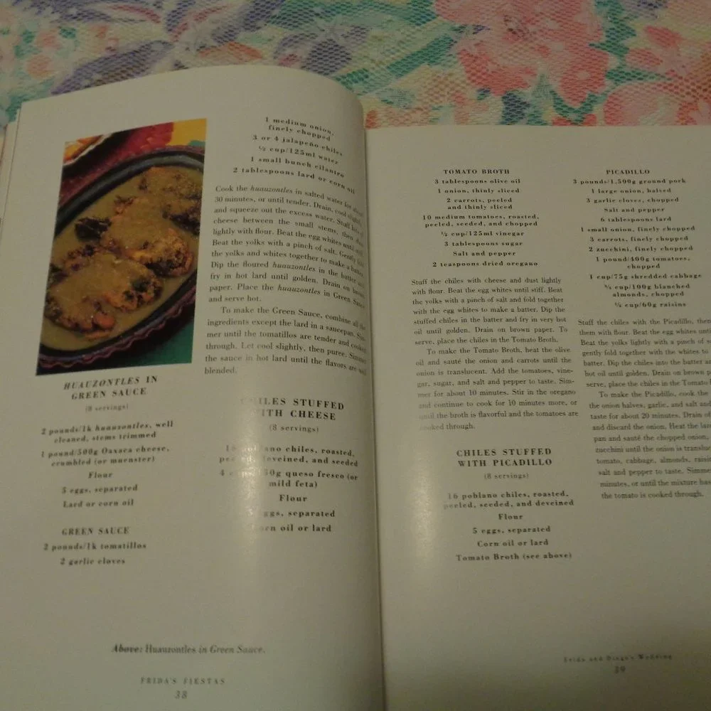 FRIDA KAHLO BOOK FRIDA'S FIESTAS COOKBOOK RECIPES & STORYS OF FRIDA KAHL…